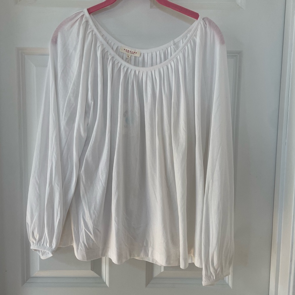 Demylee Julieta Cotton White Top Small